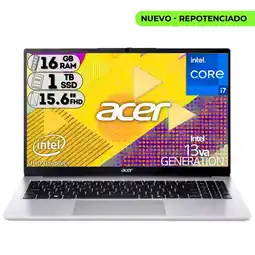 Falabella PORTATIL AL15 INTEL CORE I7 13620H 16GB RAM 1TB SSD 156 FHD oferta