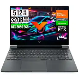Falabella VICTUS AMD RYZEN 7-7445HS RTX 3050 6GB SSD 512GB RAM 32GB LED 15,6 FHD 144Hz oferta