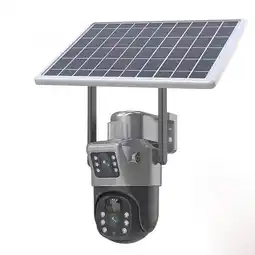 Falabella Cámara De Vigilancia Doble Wifi Ptz Solar V380pro Interior Exterior oferta