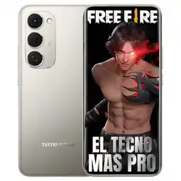 Falabella Celular Tecno Spark 40 Pro+ 256GB/8GB - Titanio oferta