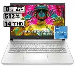 Falabella PORTATIL 14 INTEL CELERON N4500 8GB RAM 512GB SSD PANTALLA 14 LED HD oferta