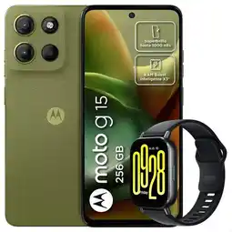 Falabella Celular Moto G15 256GB /4GB Vrd + Watch 5 Active Blk oferta