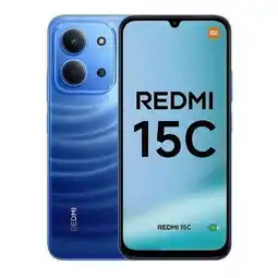 Falabella Celular Redmi 15C 256GB 4GB RAM Ampliable a 8GB Azul oferta