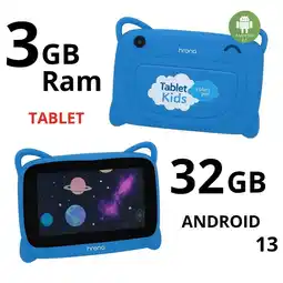Falabella Tablet Niños 3GB RAM Android 13 Wifi Azul oferta