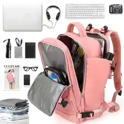 Falabella Mochila de Viaje Grande para Mujer y Hombre 35L Aprobada para Avión oferta