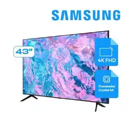 Falabella SMART TV de 43 Crystal UHD oferta