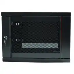Falabella Gabinete de Pared 7RU X 40 Medidas 39 Alto X 52 Ancho X 40 Fondo Negro oferta