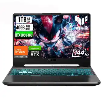 Falabella TUF A15 AMD RYZEN 5 7535HS SSD 1TB RAM 40GB DDR5 15,6 FHD RTX 3050 4GB oferta
