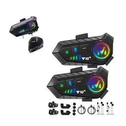 Falabella Intercomunicador Bluetooth Para Moto V10 Nuevo Modelo 2025 X2 oferta