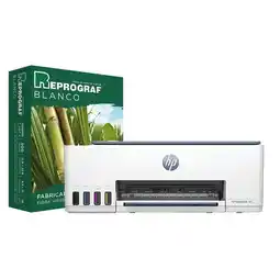 Falabella Impresora Multifuncional Smart 585 Azul + Resma de Papel oferta