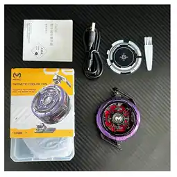 Falabella Ventilador Para Celular Cooler Memo Cx08 Pro Purpura High Power oferta