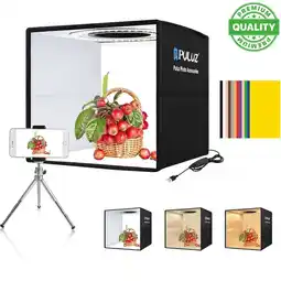 Falabella Caja De Luz Led 30x30cm 6 Fondos Portátil Regulable oferta