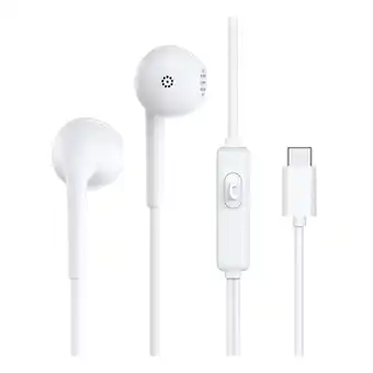 Falabella Auriculares Alambricos Boton Multifuncion Conexion Tipo C Resistentes oferta