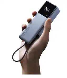 Falabella POWERBANK 10,000 MAH CABLE INCORPORADO 165W DE CARGA oferta