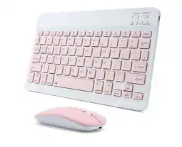 Falabella Combo Teclado Y Mouse BT-030 Rosado oferta