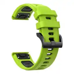 Falabella Pulso 26mm Correa Garmin Fenix 5x 6x 7x Easy Fit Verde y Negro oferta