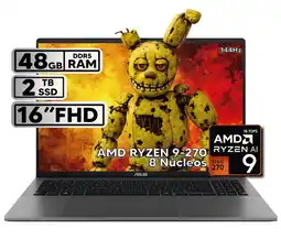 Falabella PORTÁTIL 16″ RYZEN 9 48GB RAM 2TB SSD WUXGA GRIS + KASPERSKY oferta