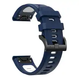 Falabella Pulso 26mm Correa Garmin Fenix 5x 6x 7x Easy Fit Azul y Blaco oferta