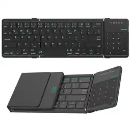 Falabella Teclado Plegable Bluetooth Cube Pocket Negro oferta