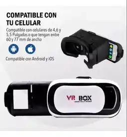 Falabella Gafas De Realidad Virtual 3d Vr Box + Control Bluetooth oferta