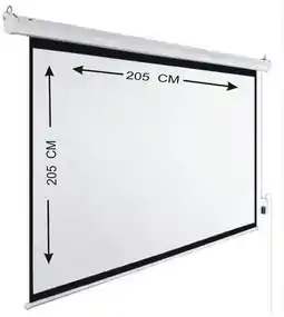 Falabella Pantalla Telon de Proyección Electrico 205 x 205 cm oferta