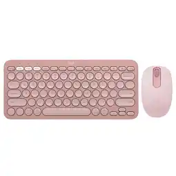 Falabella Combo Bluetooth Teclado K380S + Mouse M196 Rosado oferta