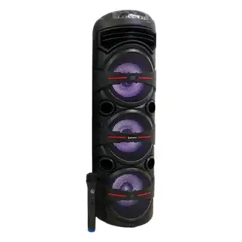 Falabella Torre Potente Con Luces LED Y Bluetooth oferta