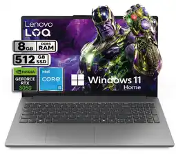 Falabella Portátil Gamer LOQ Intel Core i5-12450HX RTX 3050 8GB RAM 512GB SSD 15.6” FHD oferta