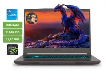 Falabella PORTATIL THIN CORE I5 13420H 8GB RAM 512GB SSD 15,6 FHD - NVIDIA RTX 3050 4GB MOD B13UC-3060XCO oferta