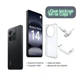 Falabella REDMI NOTE 14 128GB ROM 6GB RAM oferta