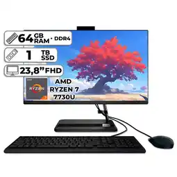 Falabella TODO EN UNO AMD RYZEN 7-7730U 64GB RAM 1TB SSD 238″ FHD oferta