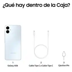 Falabella Celular Galaxy A06 4G 128Gb 4Ram Azul oferta
