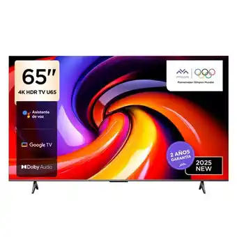 Falabella Televisor iFFALCON 65 4K Smart TV LED 65U65 Google TV oferta