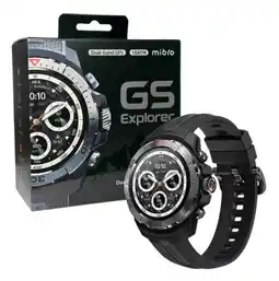 Falabella Reloj Inteligente GS Explorer Negro - GPS Doble Correa oferta