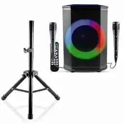 Falabella Combo Sonido Total Bafle 8 Pulgadas Recargable con Soporte Trípode oferta