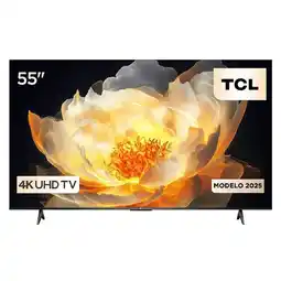 Falabella Televisor 55 pulgadas LED Ultra HD Smart 4K 55V6C control por voz oferta