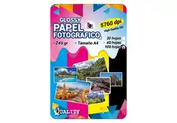 Falabella Papel Fotografico 240 Gramos, Premium, A4 X 100 Unidades oferta