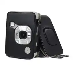 Falabella Estuche para Cámara Fujifilm Instax Mini LiPlay con Correa de Hombro Color Negro oferta
