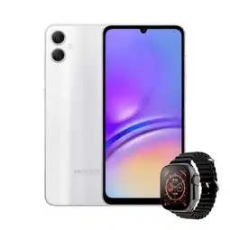 Falabella Celular Galaxy A05 64GB 4GB Ram 4G Plata + Smartwatch oferta