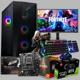 Falabella TORRE GAMER RYZEN 7 8700F/RTX 3050 6GB/32GB DDR5/SSD 512GB/MONITOR 22 oferta