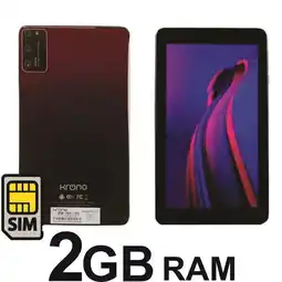 Falabella Tablet Sim Card 7 Pulgadas Android 12 2GB RAM 32 GB Rojo oferta