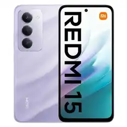 Falabella Celular Redmi 15 256GB 8GB RAM Ampliable a 16GB Morado oferta