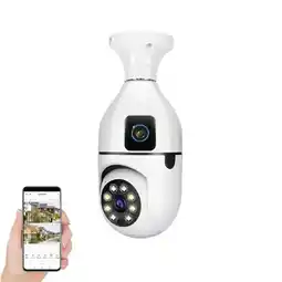 Falabella Cámara De Seguridad E27 Wifi Doble Lente Altavoz Con Alarma oferta