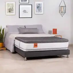 Alkomprar Colchón ROMANCE RELAX Doble Power Crux Aniversario 140 x 190 x 30 cm + 1 Almohada Soft oferta