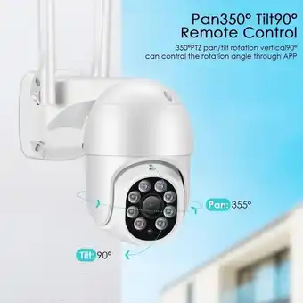 Falabella Camara Seguridad Original V380 para Exterior InteligentePTZ Wifi oferta