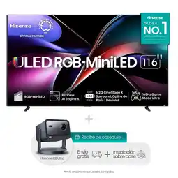 Falabella Televisor | 116 pulgadas LED 4K UHD (3840 x 2161) | 116UX oferta
