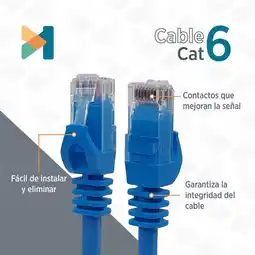 Falabella Patch Cord de Cobre UTP VCP Cat 5e Pcv5e-05b Azul x 1.5 m oferta