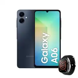 Falabella Celular Galaxy A06 128GB 4GB Ram 4G Negro + Smartwatch oferta