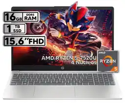 Falabella PORTÁTIL RYZEN 5 7820U 16GB RAM 1TB SSD 15.6 HD LED oferta