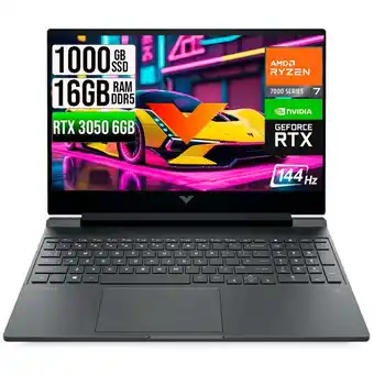 Falabella VICTUS AMD RYZEN 7-7445HS RTX 3050 6GB SSD 1TB RAM 16GB LED 15,6 FHD 144Hz oferta